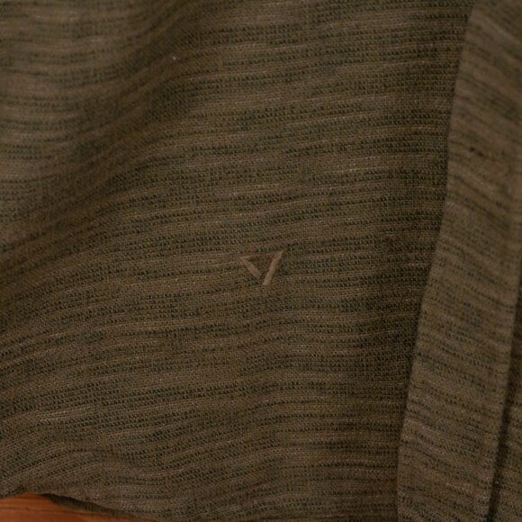 Vissla E-Cozy Polar Flannel Button Down Shirt in Green - Men's MD - Picture 7 of 9